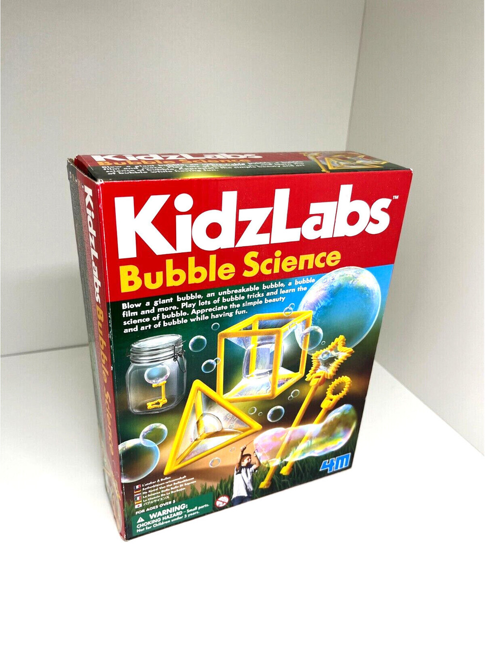 Bubble Science Kit: Educational STEM Activities by 4M Kidzlabs